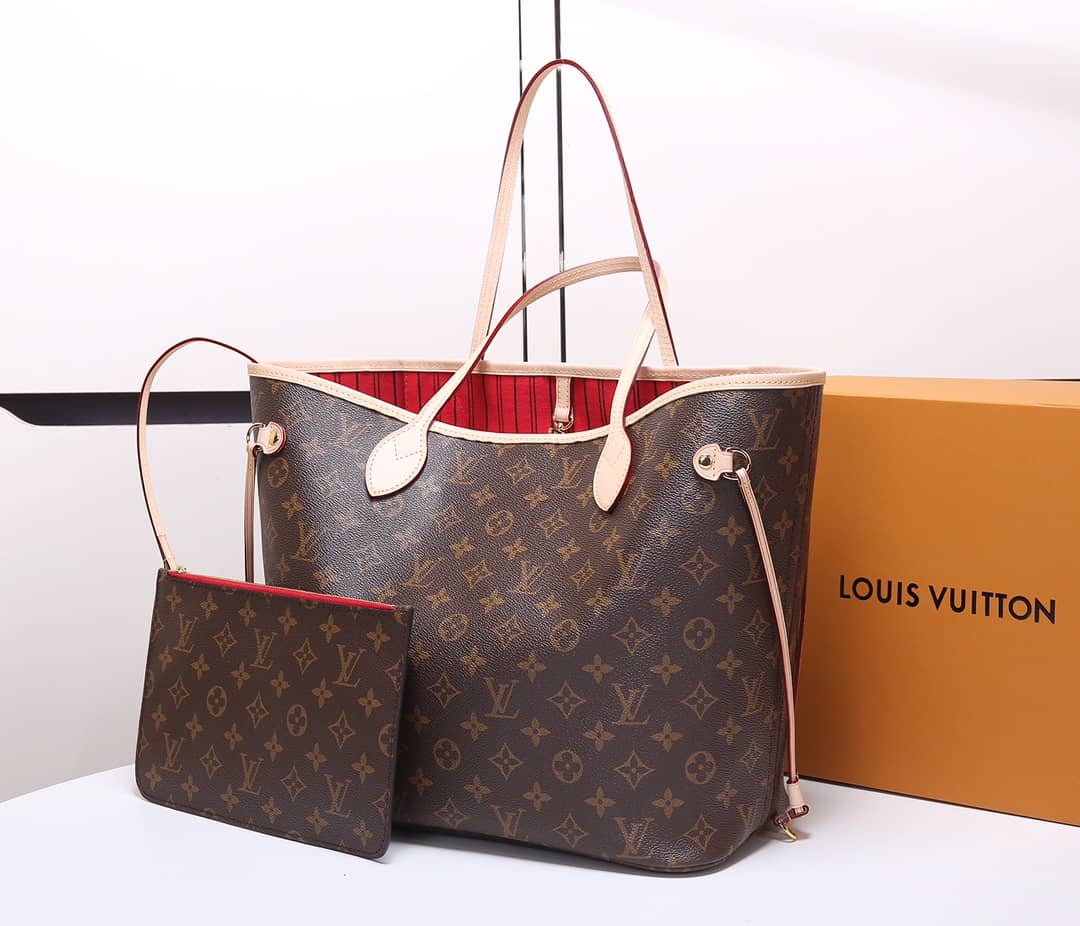 L0vis Vvtt0n Monogram Neverfull MM Bag Replica Red M40995