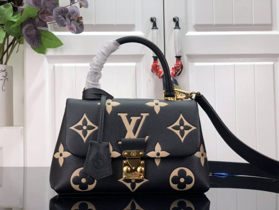 L0vis Vvtt0n Madeleine BB Bicolor Monogram Empreinte Leather M45978 Replica Shoulder Bag