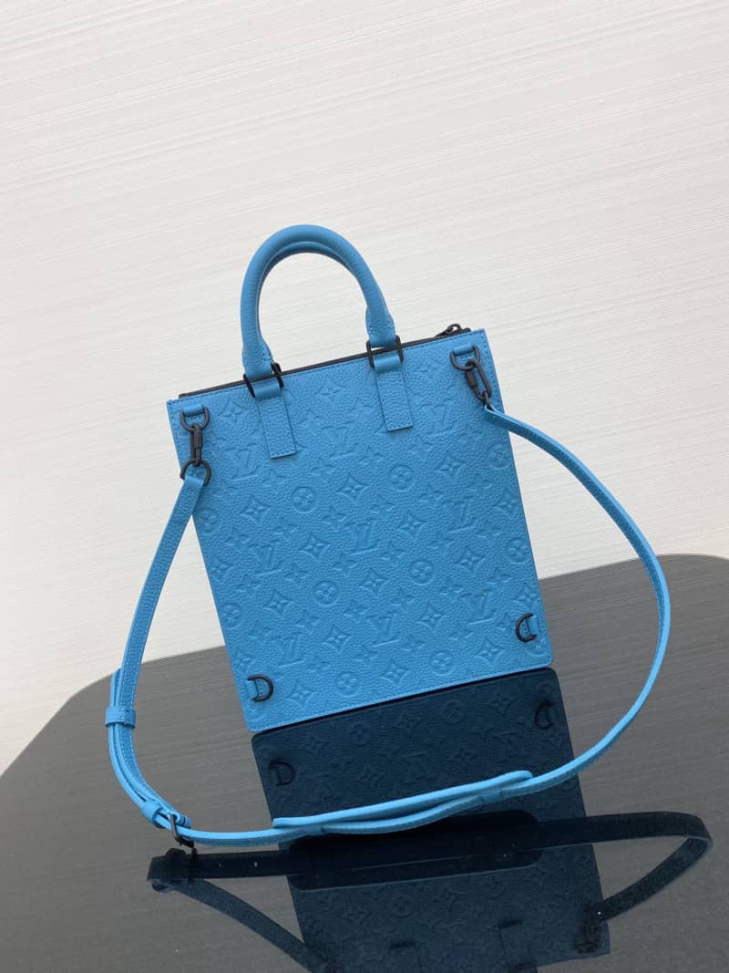 L0vis Vvtt0n Sac Plat Messenger Bag Replica Blue M55891
