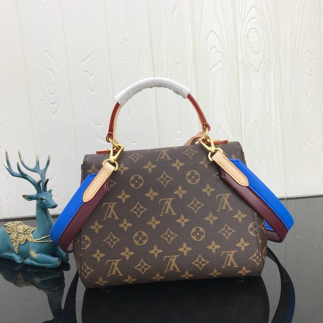 L0vis Vvtt0n Cluny BB Monogram Canvas Shoulder Handbag Replica Purple M42738