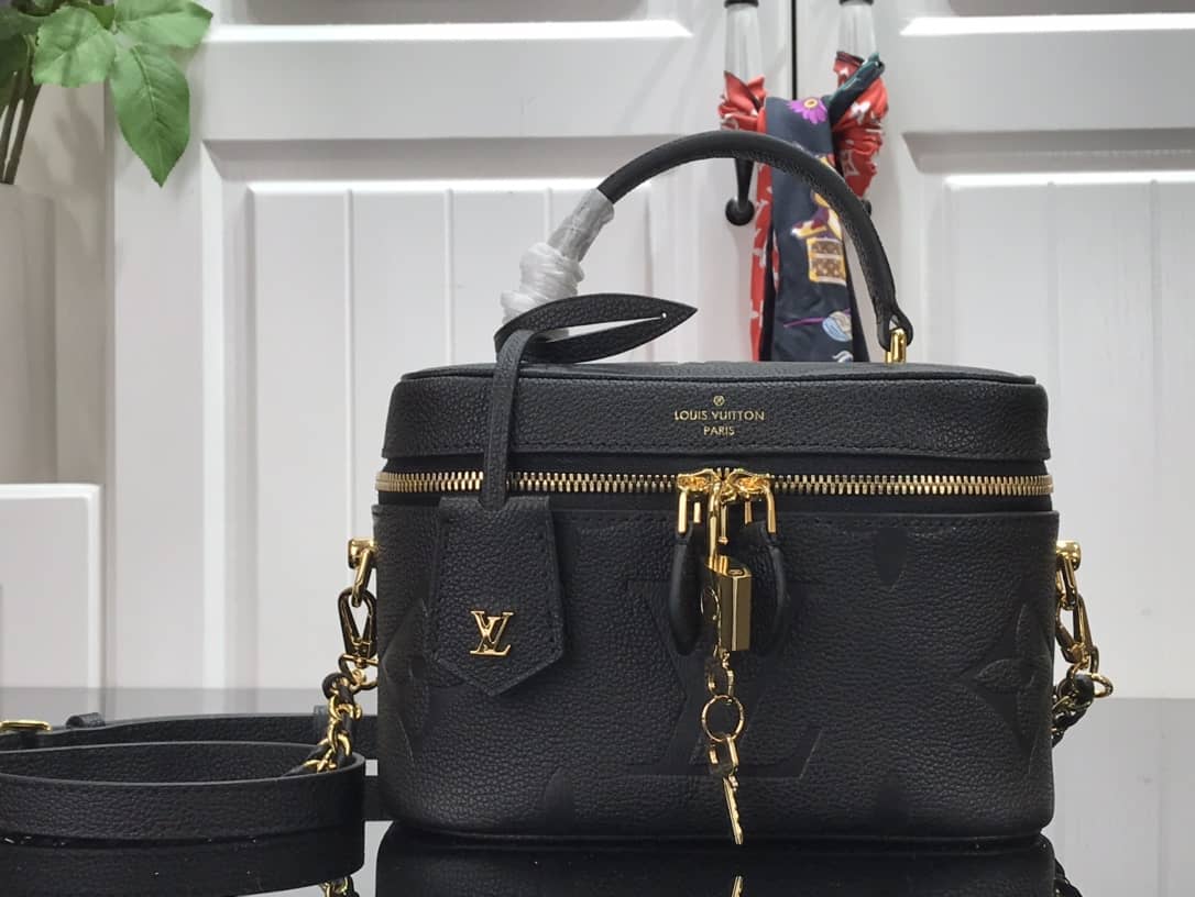 L0vis Vvtt0n Vanity PM Monogram Empreinte Leather Crossbody Bag Replica M45598