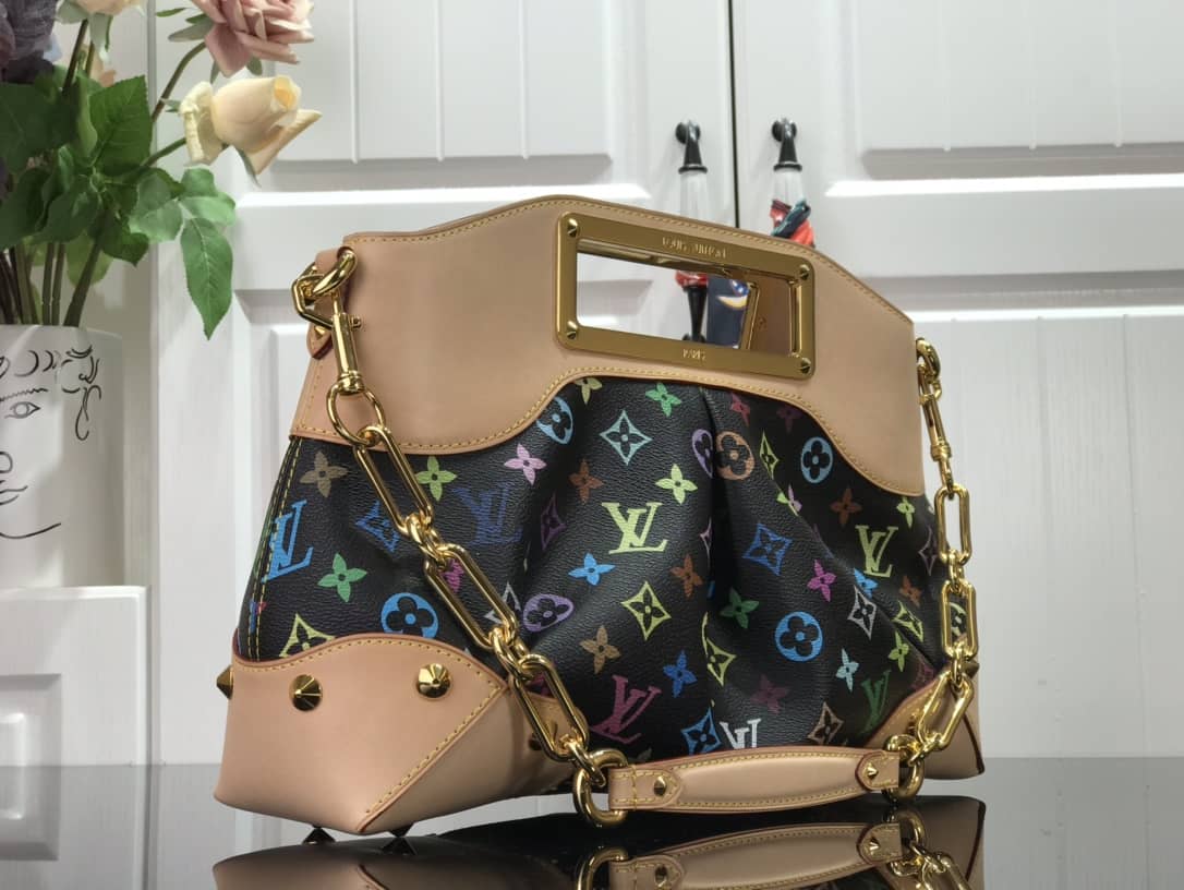 L0vis Vvtt0n Judy MM 2way Monogram Multi-Color Bag Replica Black M40255
