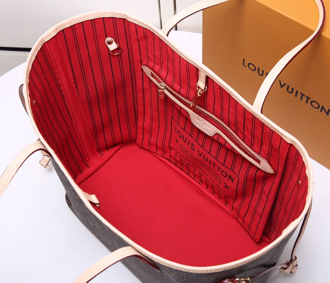 L0vis Vvtt0n Monogram Neverfull MM Bag Replica Red M40995