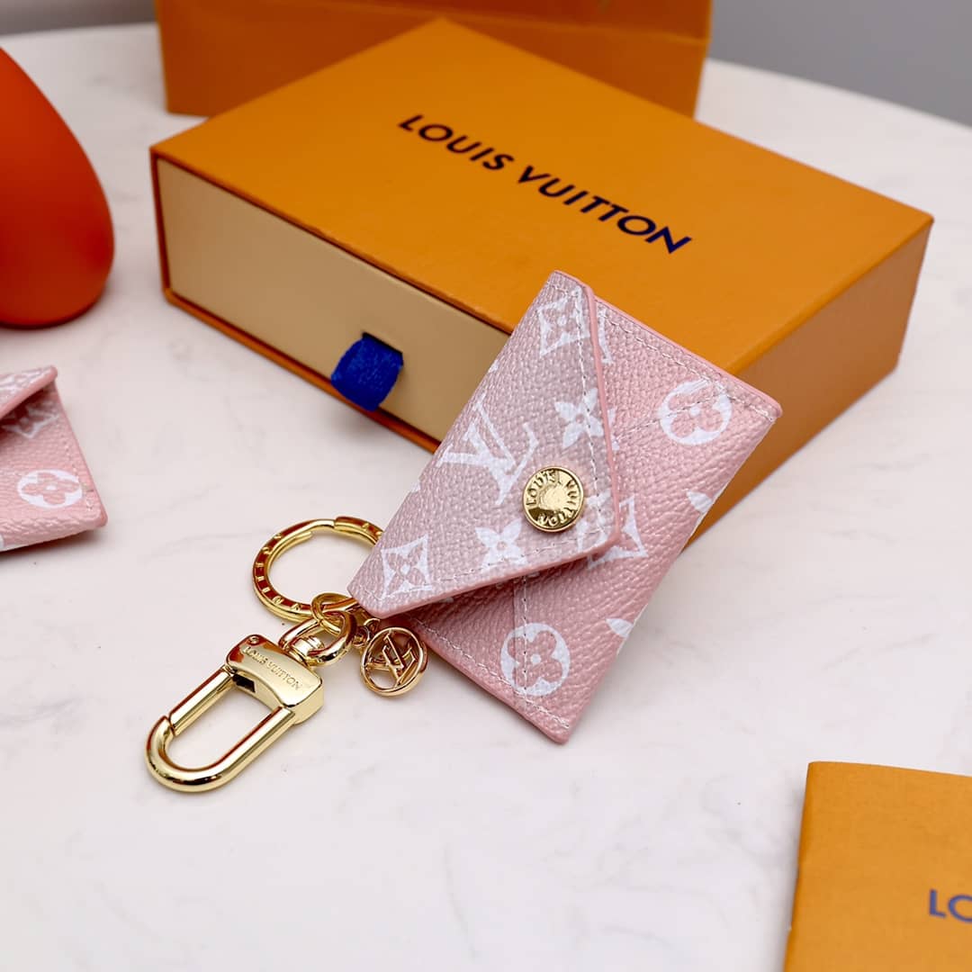 LV Bag Charm Dupe Kirigami Pouch Charm Key Holder  M69003