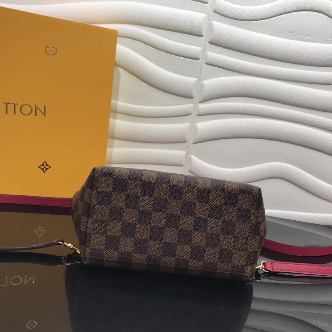 L0vis Vvtt0n Damier Ebene Clapton Replica Backpack Pink N42262