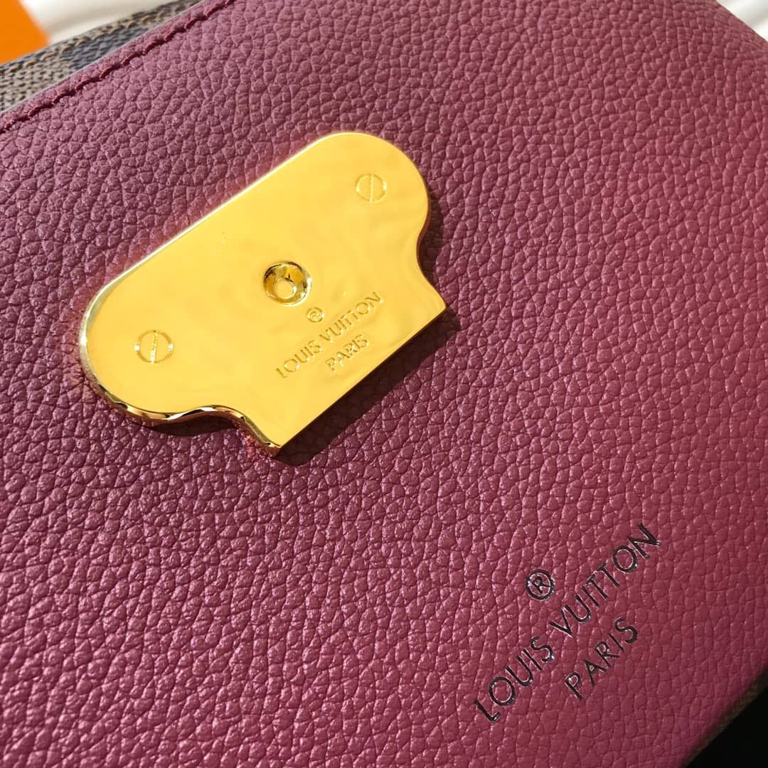 L0vis Vvtt0n Vavin PM Damier Ebene Replica Shoulder Bag Purple N40113