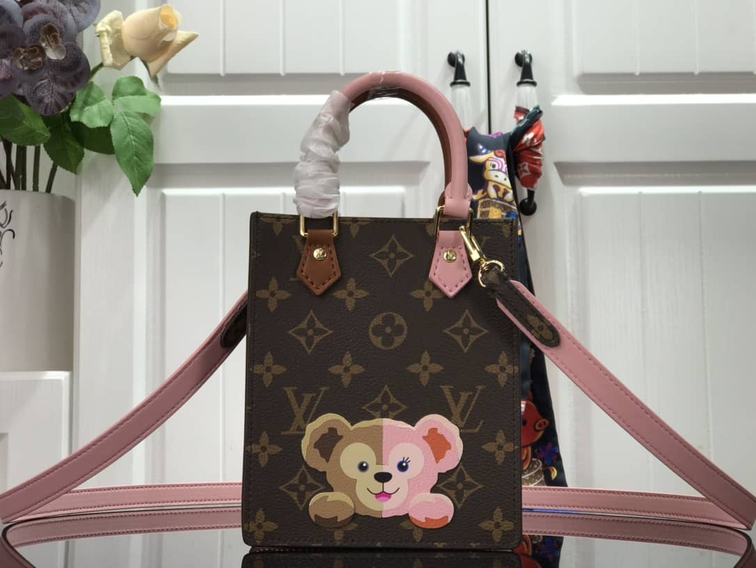L0vis Vvtt0n Monogram Petit Sac Plat 2Way Replica Shoulder Bag Brown M69442