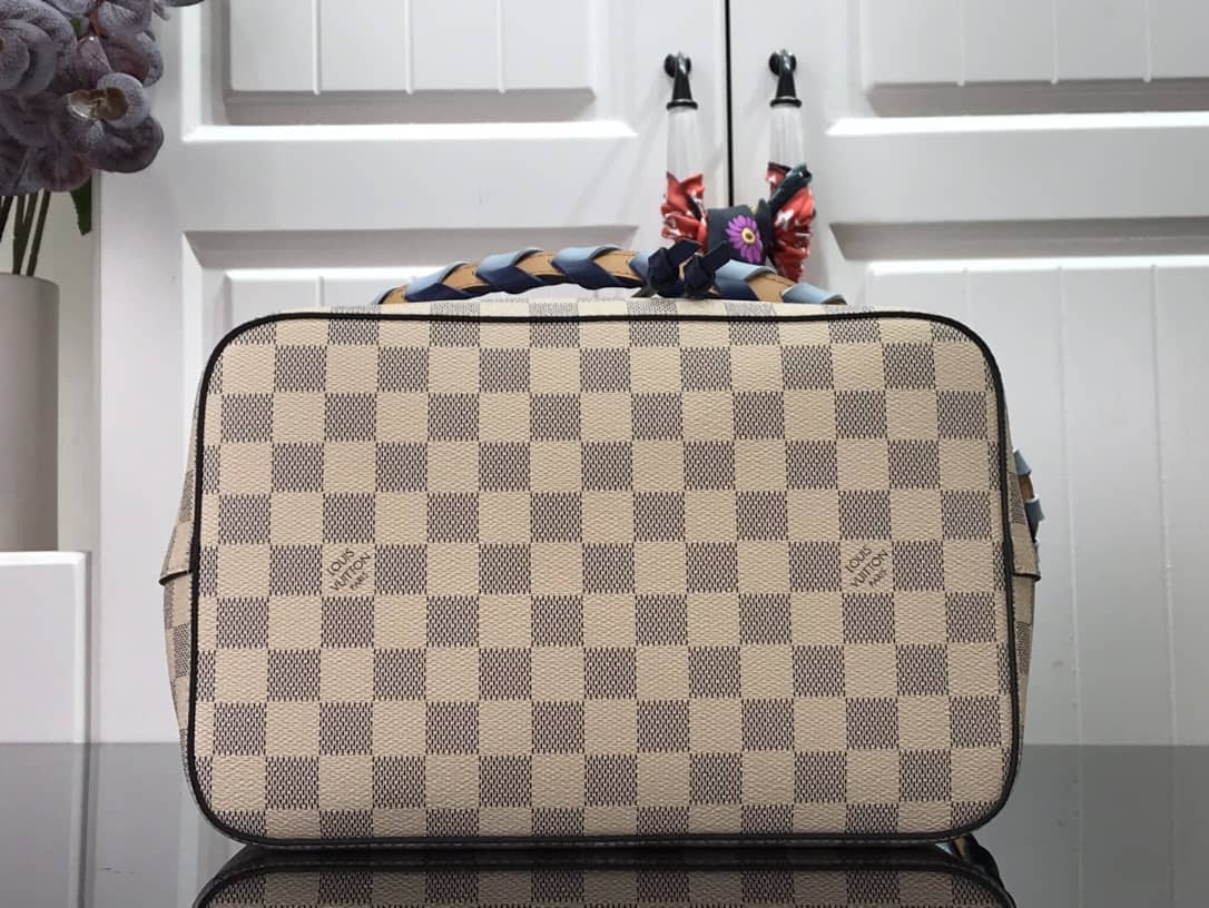 L0vis Vvtt0n Damier Azur Coated Canvas NéoNoé MM Replica Bag N50042