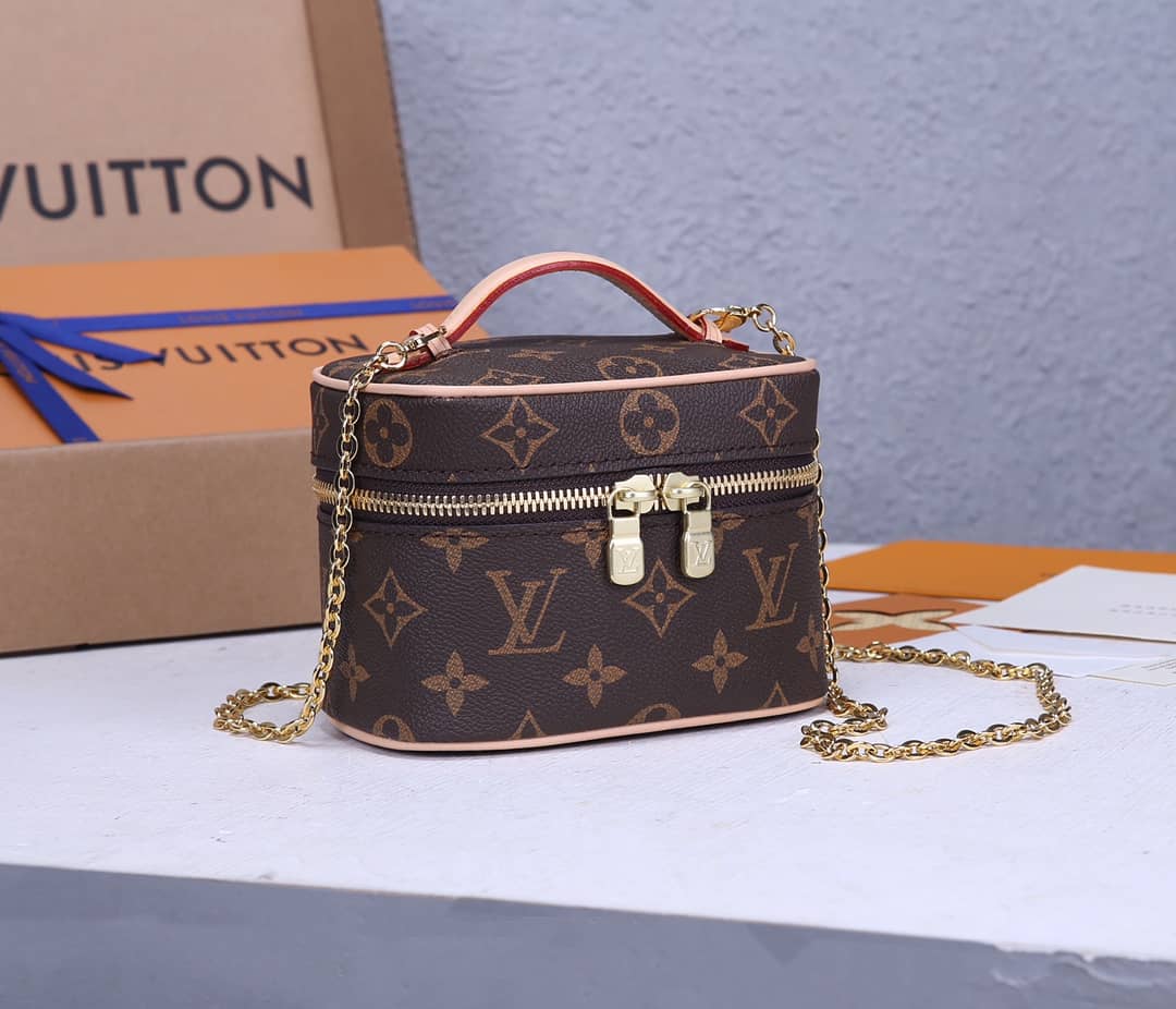 L0vis Vvtt0n Nano Monogram Cosmetic Canvas Toiletry Bag Replica M44936