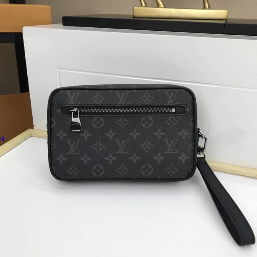 L0vis Vvtt0n PM Monogram Eclipse Trousse Toilette Replica Pouch M43384