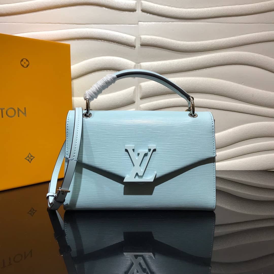 L0vis Vvtt0n Grenelle Pochette Epi Leather Replica Shoulder Bag Blue M55977