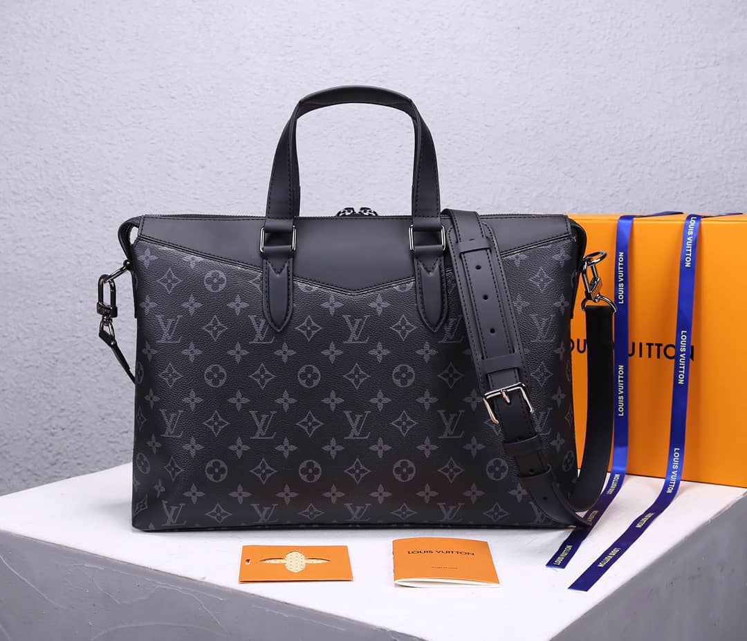 L0vis Vvtt0n Monogram Eclipse Briefcase Explorer Business Bag Replica M40566