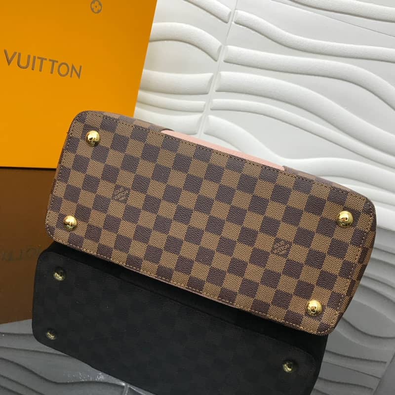 L0vis Vvtt0n Jersey Damier Ebene Canvas Magnolia Pink Bag Replica N44041