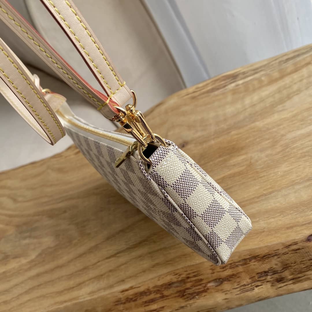 L0vis Vvtt0n Pochette Dupe Damier Azur  Accessories M51980 Gray
