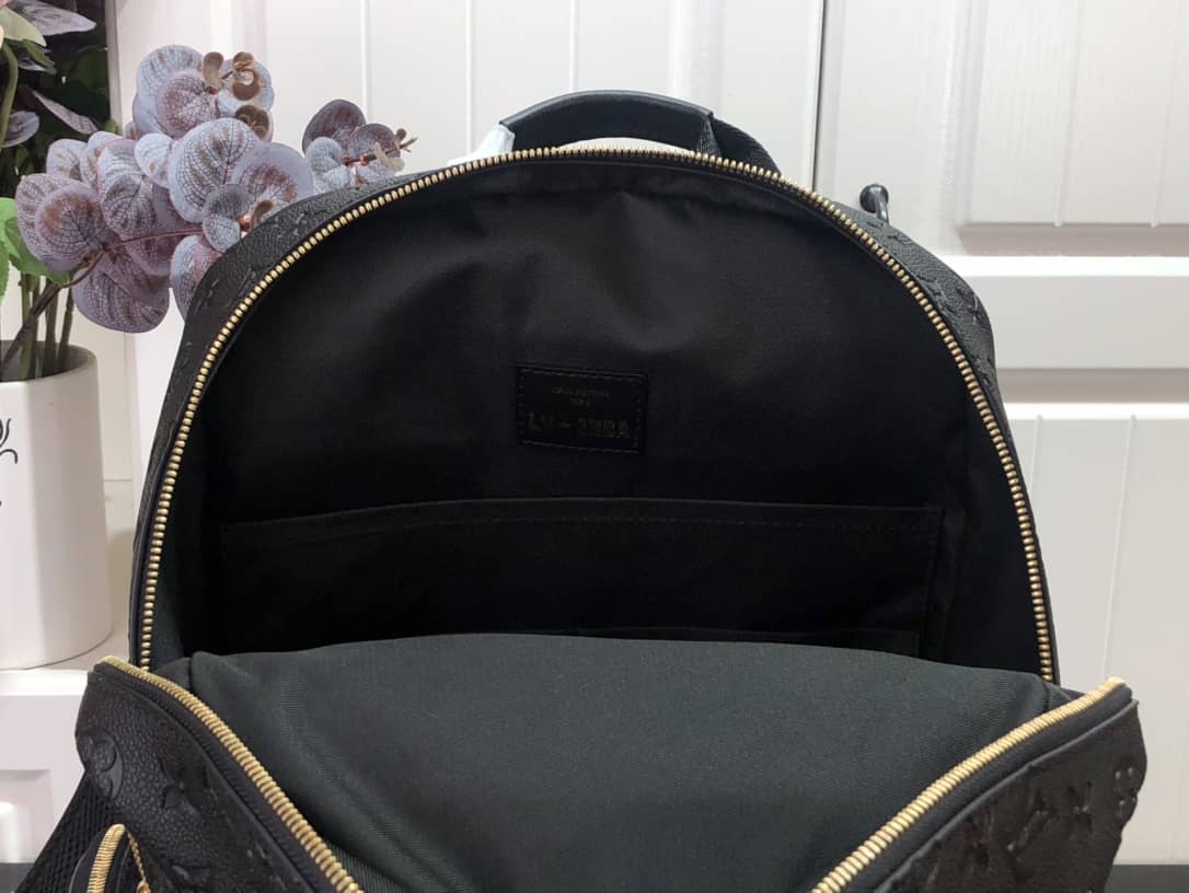 L0vis Vvtt0n x NBA Basket Replica Backpack Grain Leather Monogram Black M57972