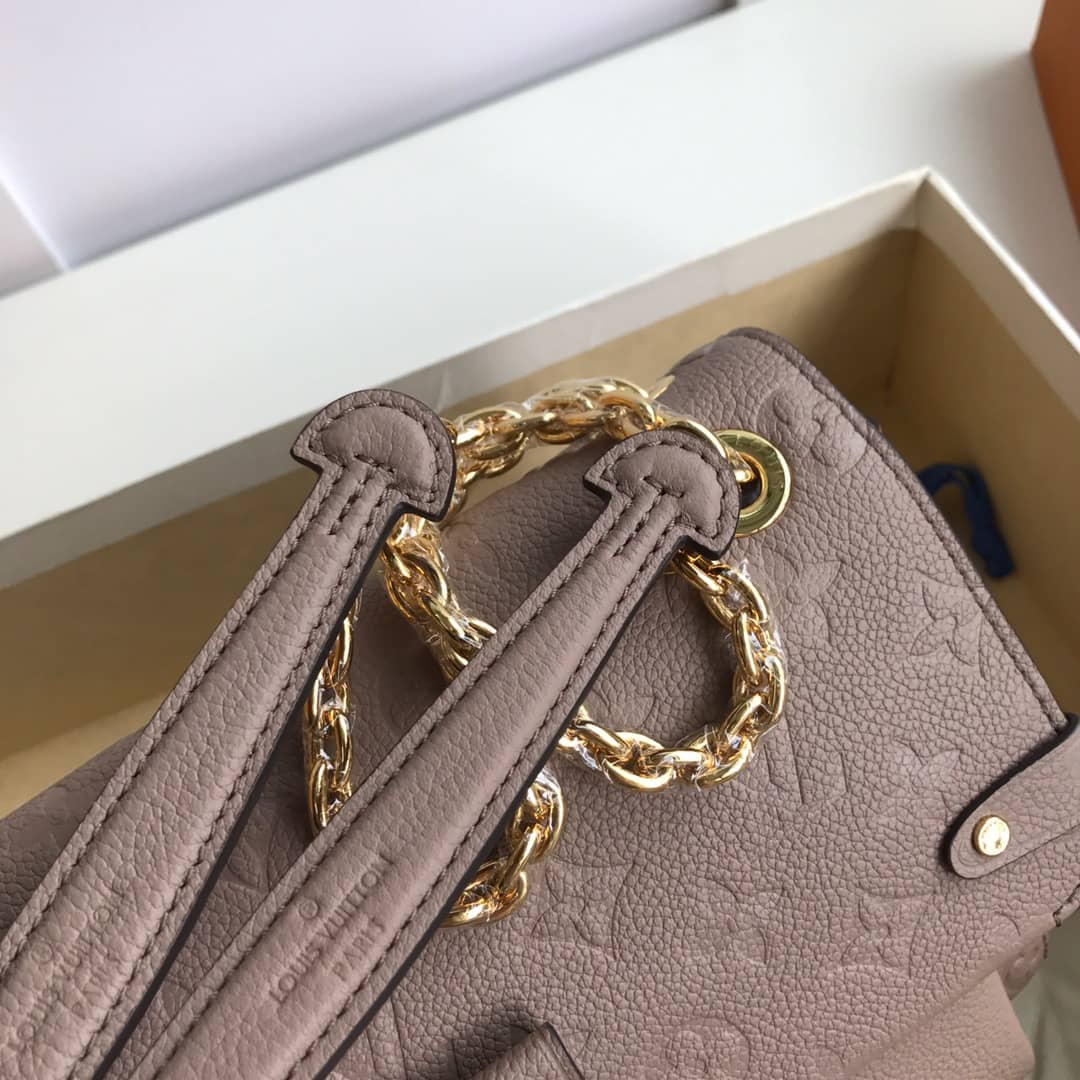L0vis Vvtt0n Monogram Empreinte Vavin PM Chain Replica Shoulder Bag Apricot M44151