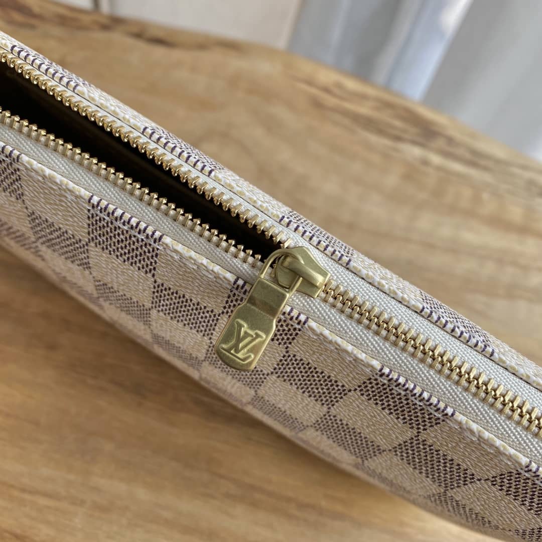 L0vis Vvtt0n Pochette Dupe Damier Azur  Accessories M51980 Gray