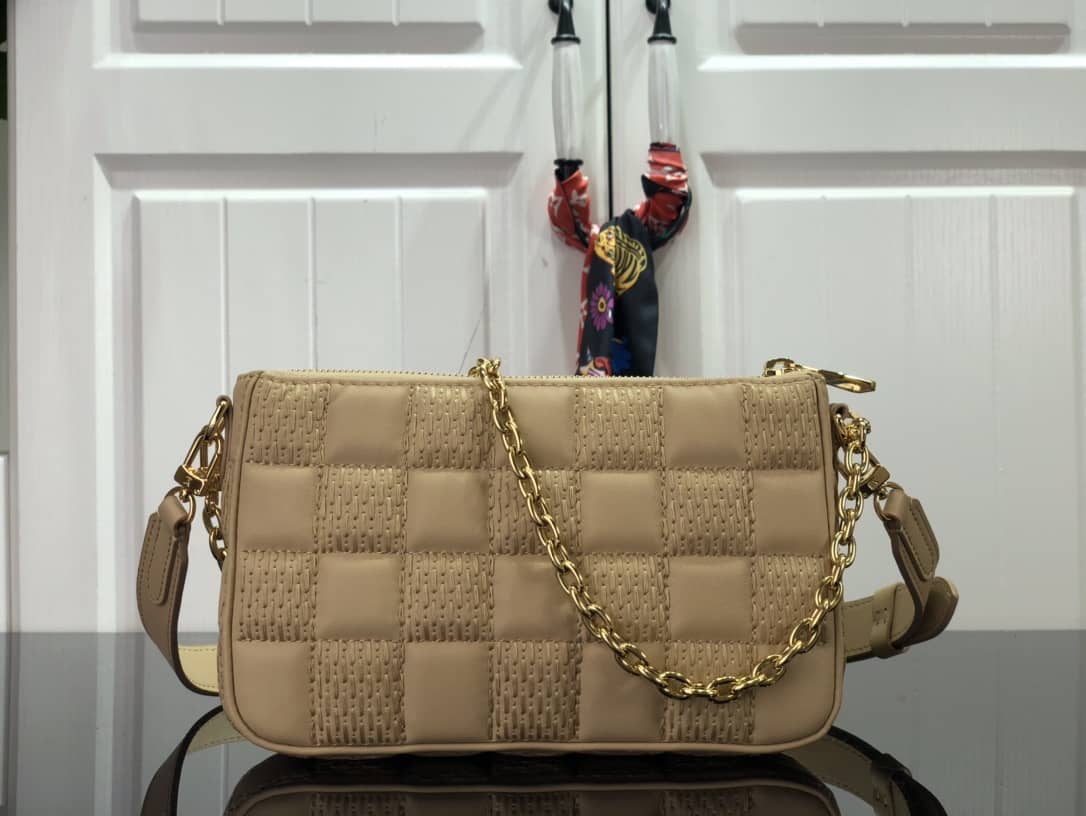 L0vis Vvtt0n Pochette Troca Replica Shoulder Bag Beige M59046