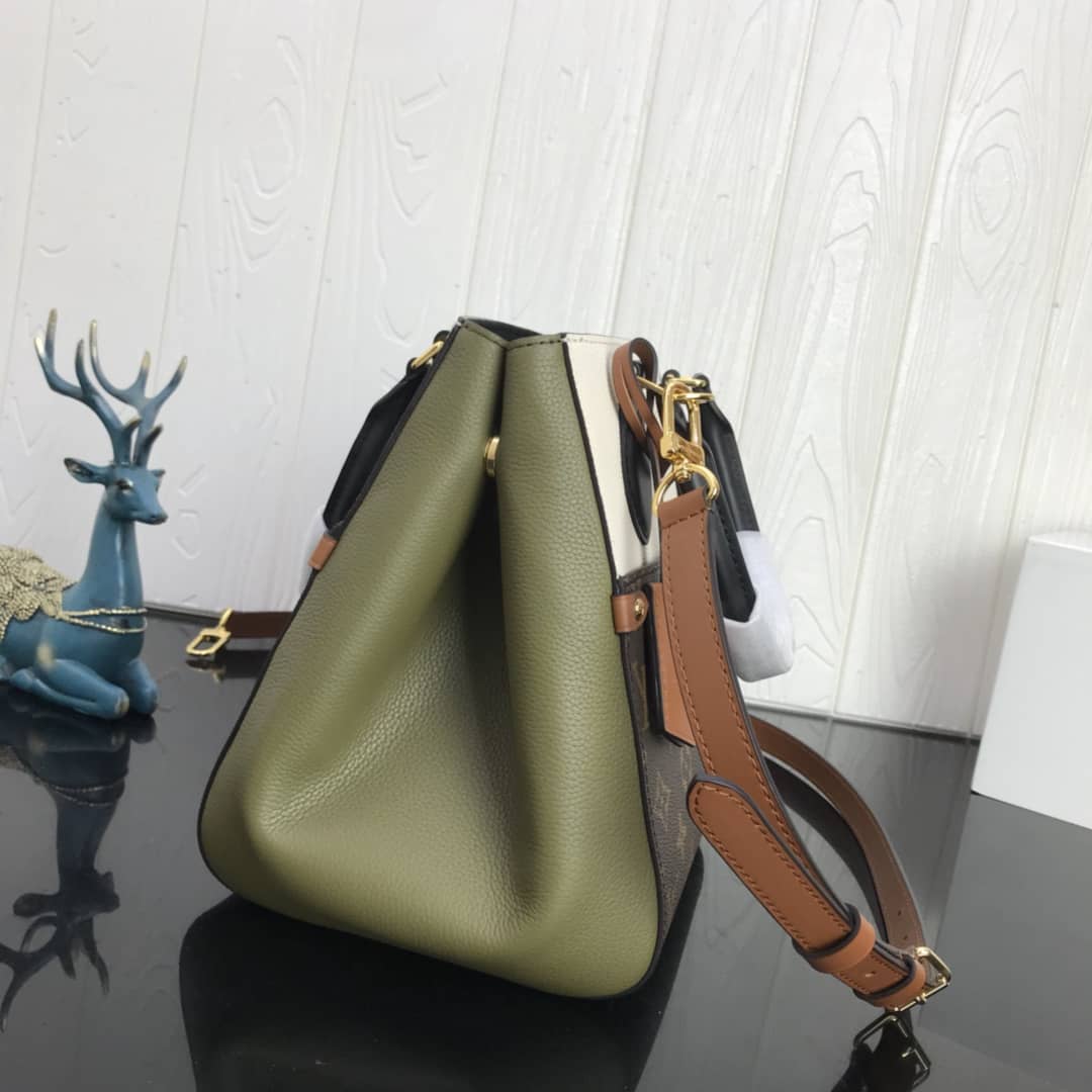 L0vis Vvtt0n Monogram Canvas Fold PM Tote Replica White M45389