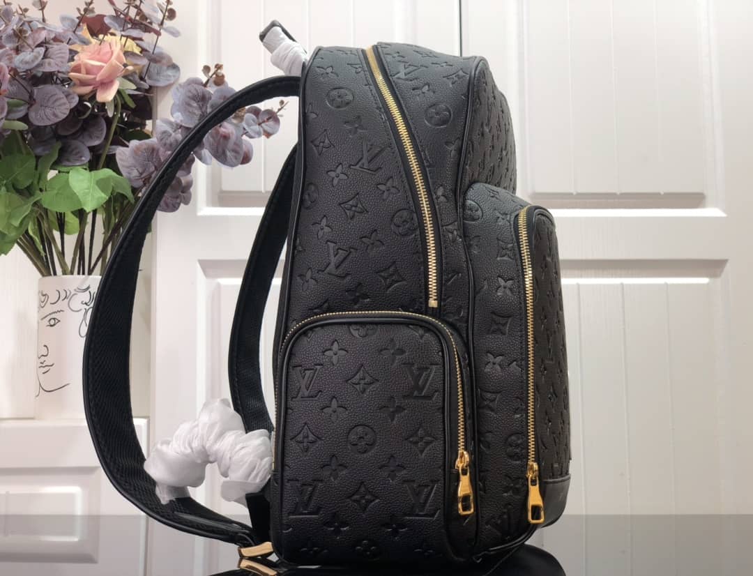 L0vis Vvtt0n x NBA Basket Replica Backpack Grain Leather Monogram Black M57972