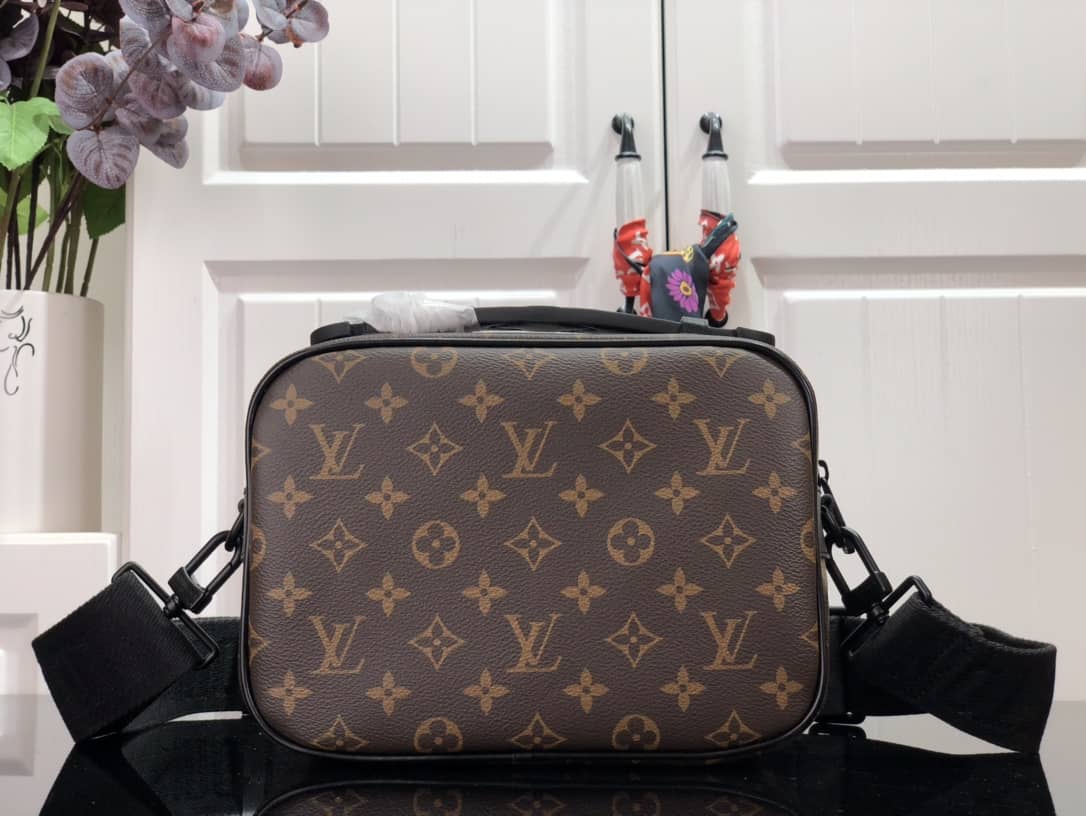 L0vis Vvtt0n Monogram Macassar S Lock Messenger Bag Replica M45863