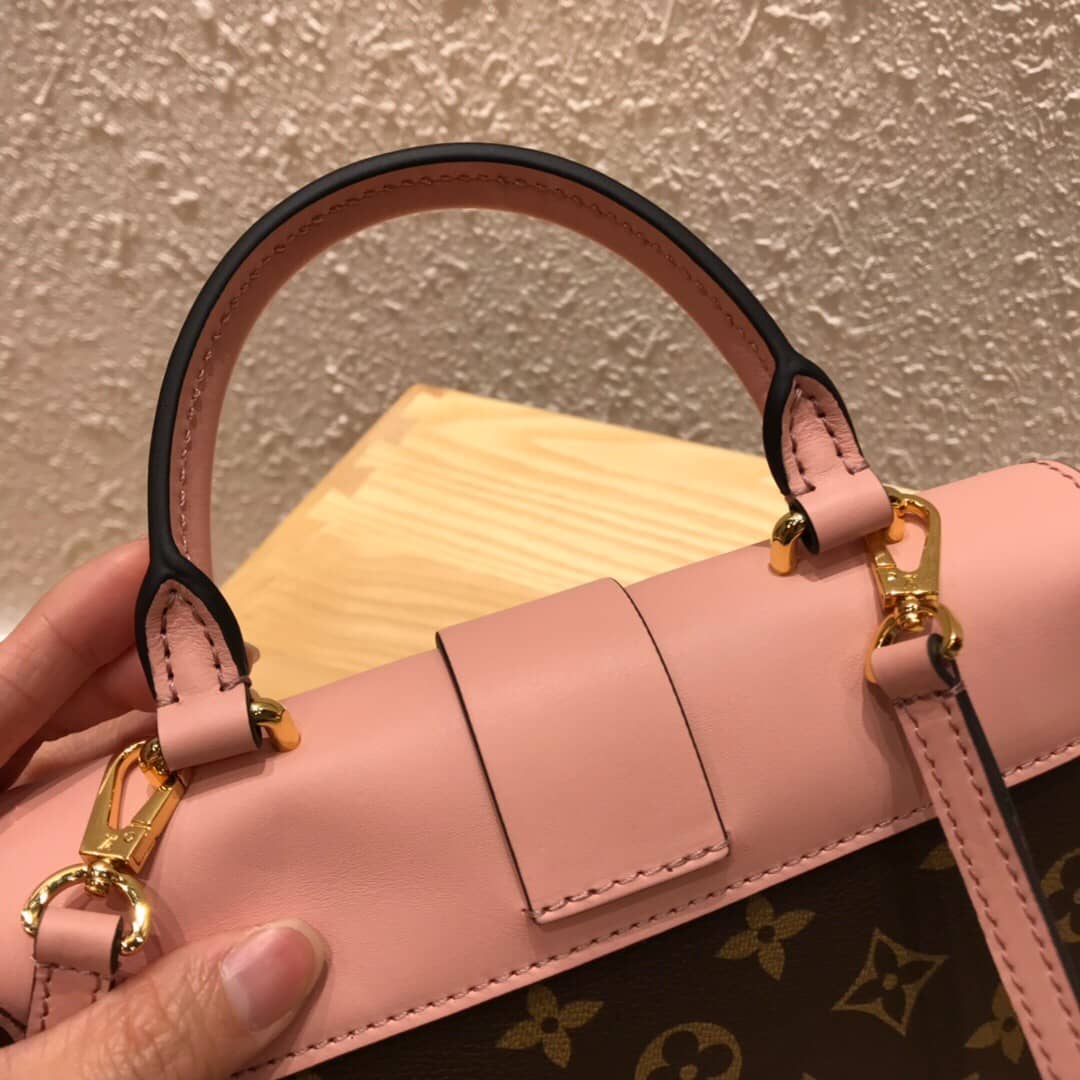 L0vis Vvtt0n Monogram Canvas Locky BB Bag Replica Pink M44321