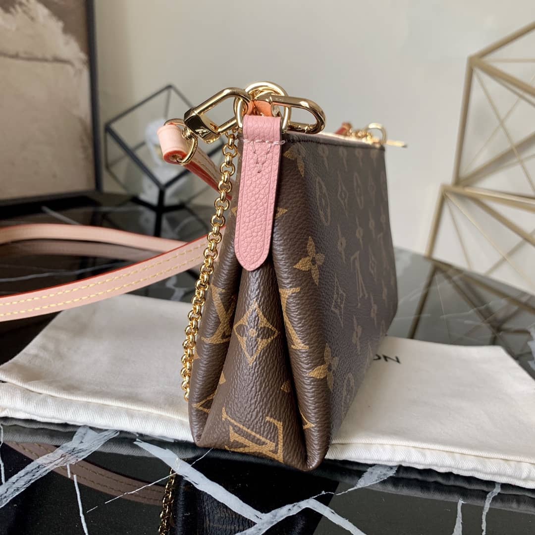 L0vis Vvtt0n Pallas Replica Clutch Monogram 2way Pink M41638