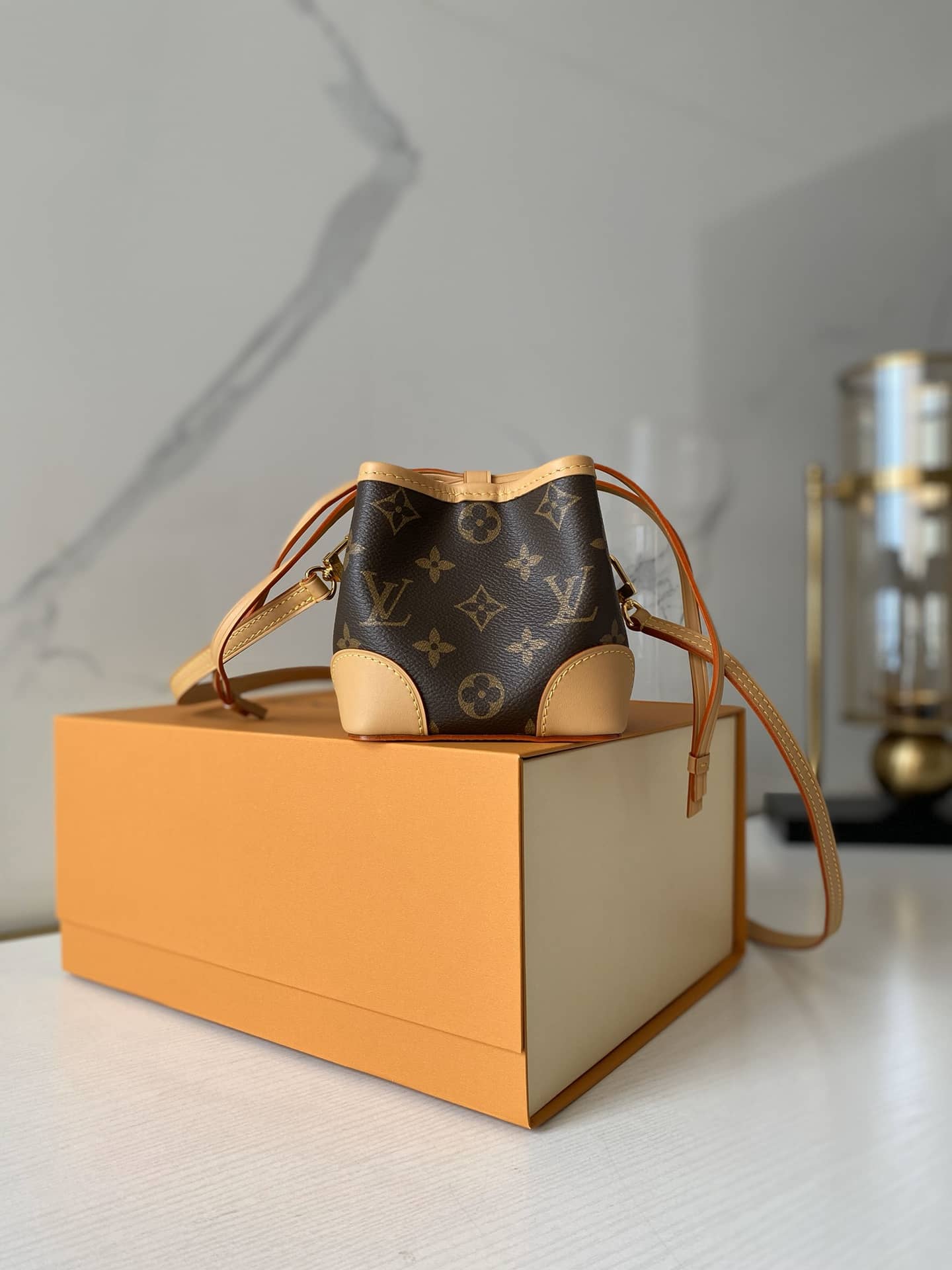 L0vis Vvtt0n Monogram Coated Canvas Replica Crossbody Bag Brown M57099