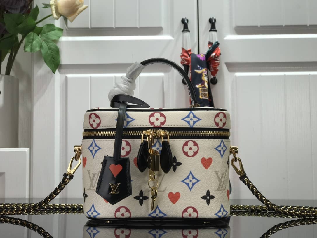L0vis Vvtt0n Replica Bags PM Reverse Monogram Coated Canvas Crossbody Bag Replica White M45165