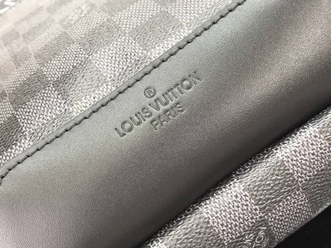 L0vis Vvtt0n Damier Graphite Mens Avenue Replica Sling Bag  Black Gray N40403