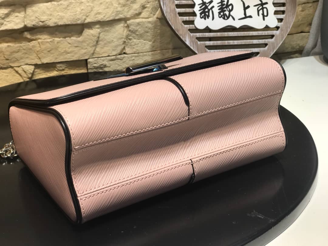 L0vis Vvtt0n Replica Bags Twist PM Epi Leather Replicas Handbag Pink