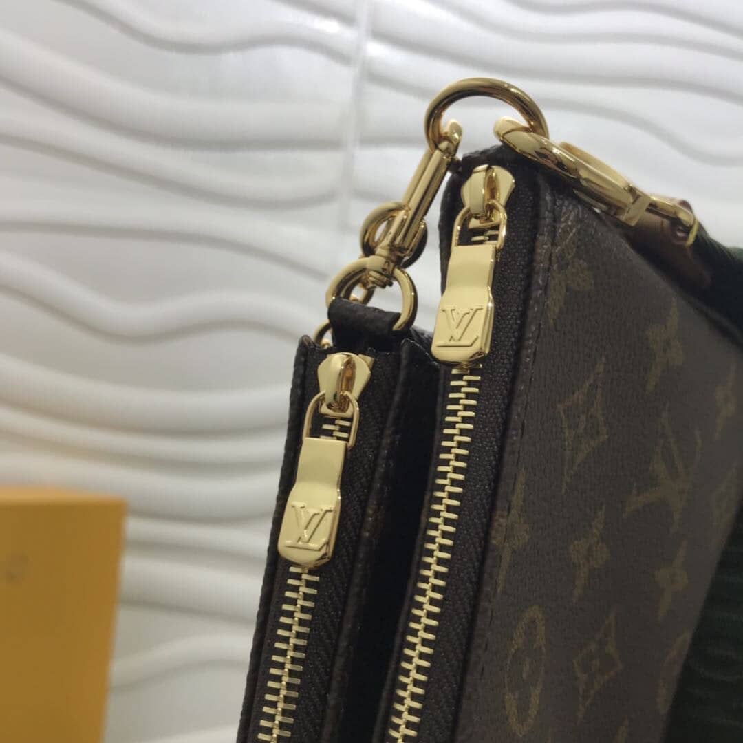 L0vis Vvtt0n Monogram Canvas Multi Pochette Replica Green M44823