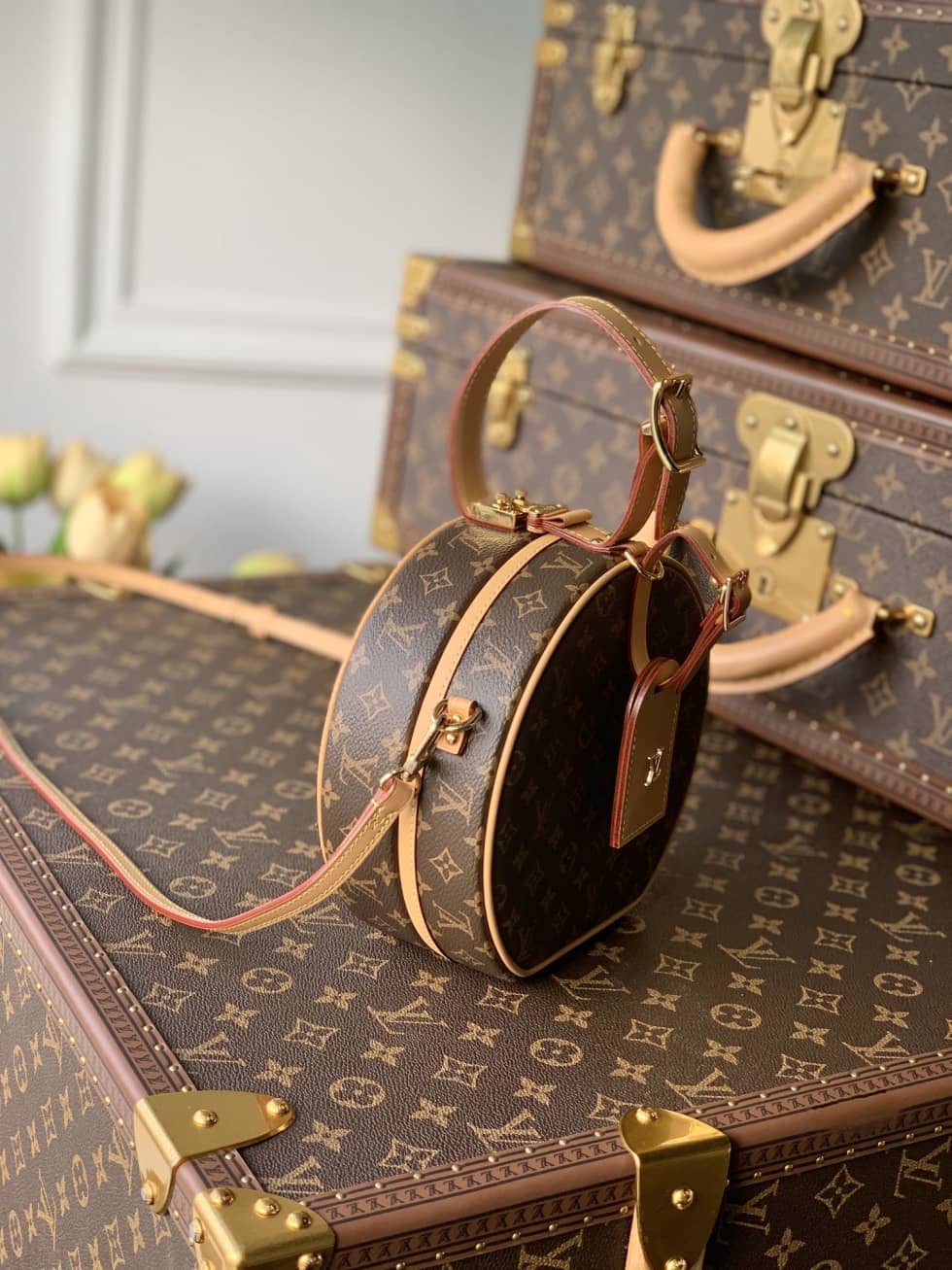 L0vis Vvtt0n Monogram Petite Boite Chapeau PM M43514 Replica Crossbody Bag