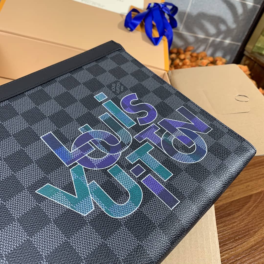 L0vis Vvtt0n Voyage MM Damier Graphite Replica Pochette N60308