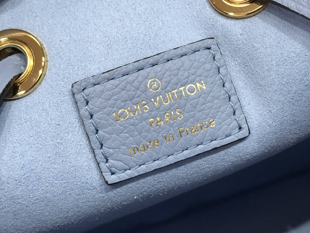 L0vis Vvtt0n Neo Noe Monogram Leather Replica Shoulder Bag Blue M45709