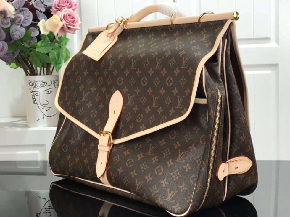 L0vis Vvtt0n Monogram Canvas Hunting Bag Brown M41140 Replica