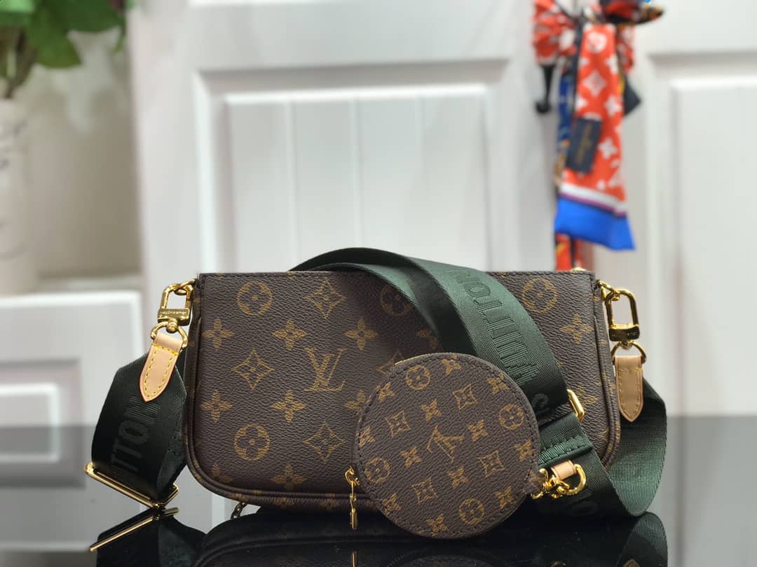L0vis Vvtt0n Monogram Canvas Multi Pochette Replica Brown M44823