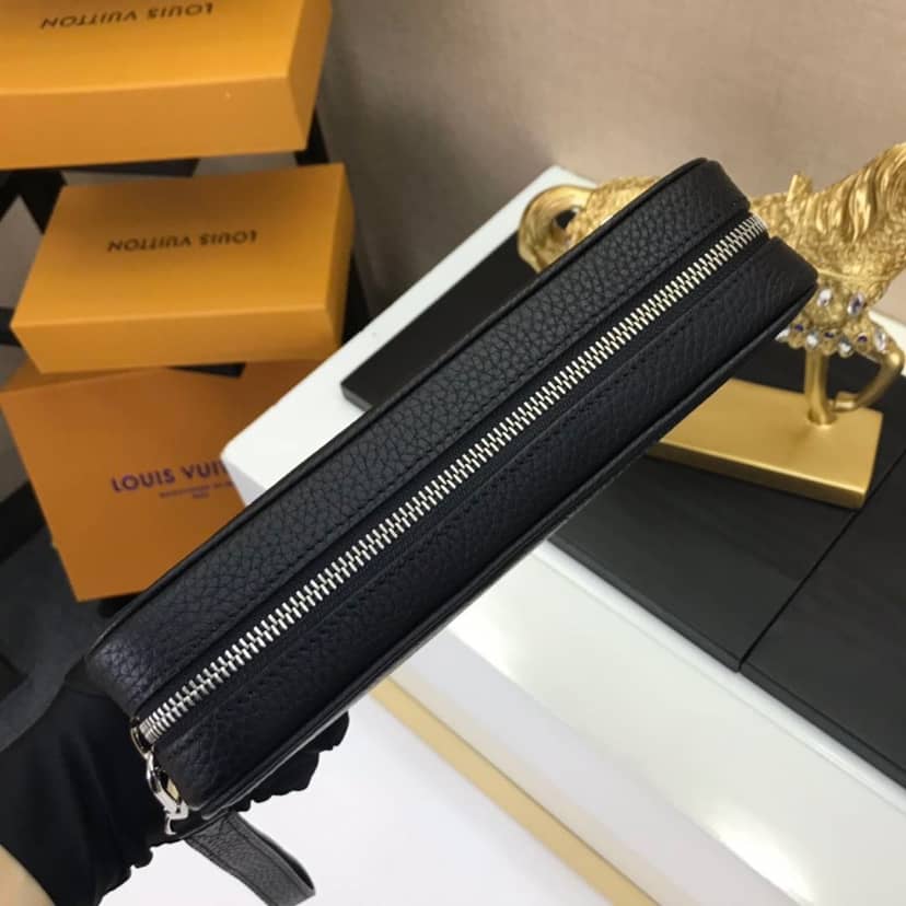 L0vis Vvtt0n Damier Graphite Pochette Kasai Clutch Replica Black N41664