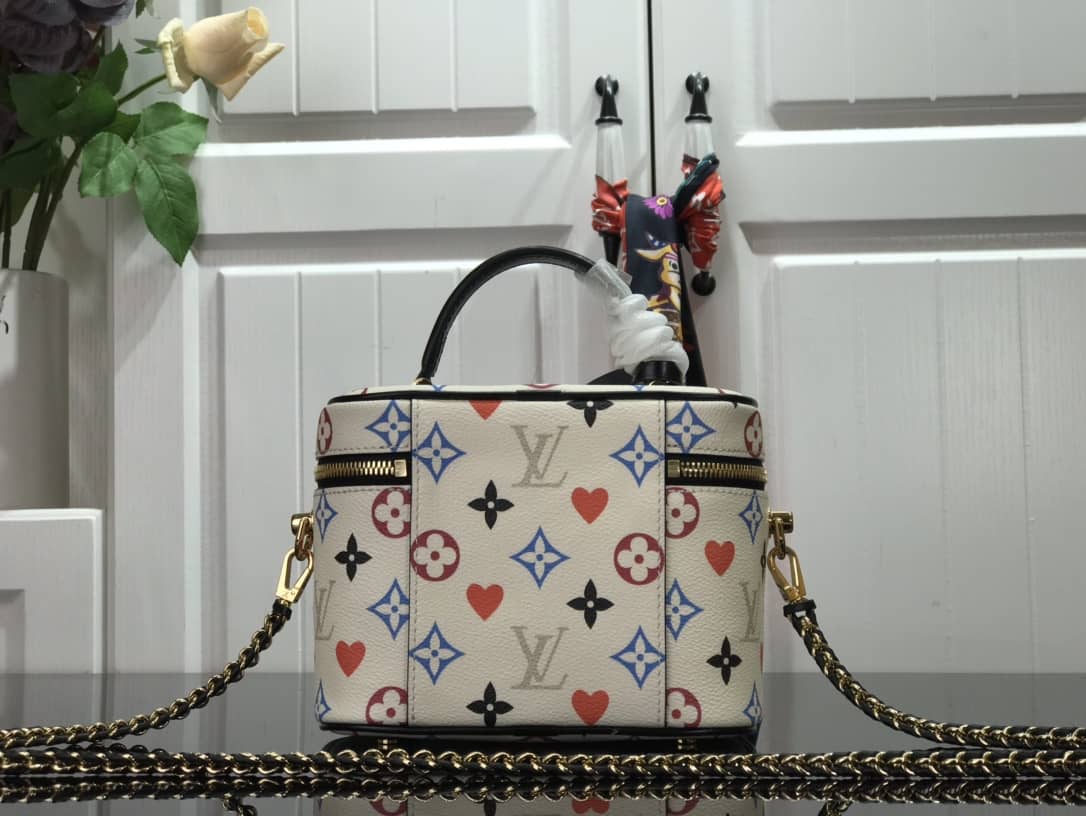 L0vis Vvtt0n Replica Bags PM Reverse Monogram Coated Canvas Crossbody Bag Replica White M45165