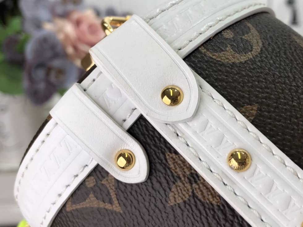 L0vis Vvtt0n Papillon Trunk Monogram White M81485 Replica Crossbody Bag