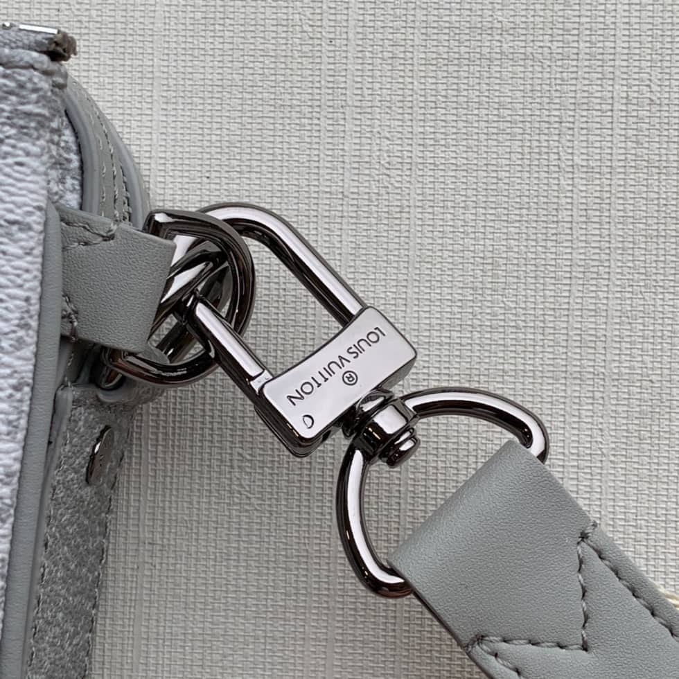 L0vis Vvtt0n Trio Damier Salt Stone Grey N50068 Replica Messenger Bag