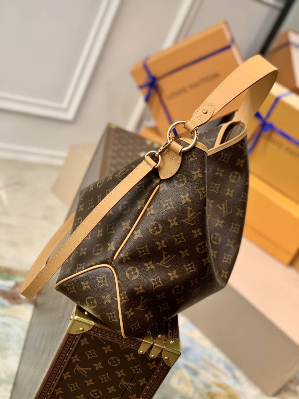 L0vis Vvtt0n Delightful MM Monogram M50156 Replica Shoulder Bag