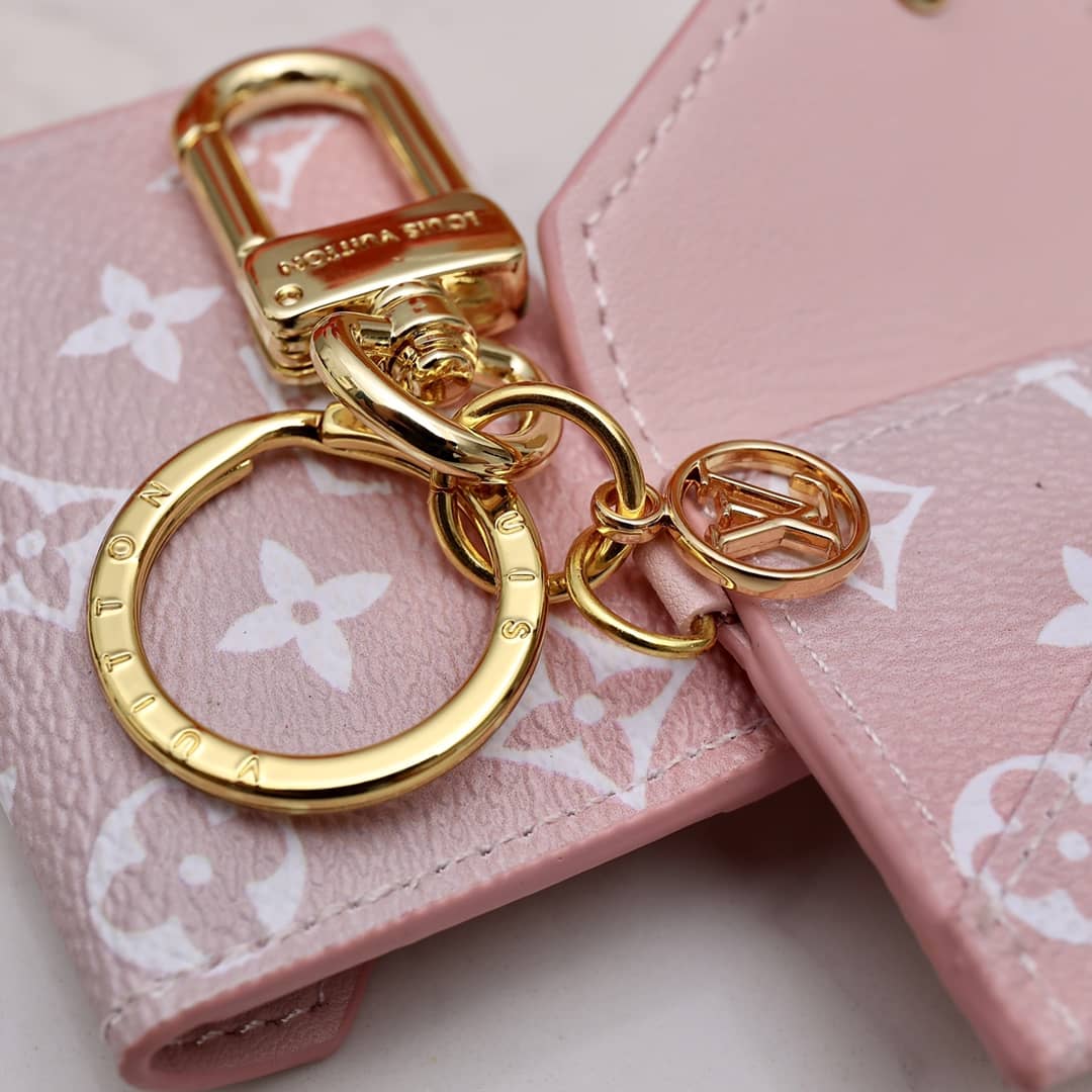 LV Bag Charm Dupe Kirigami Pouch Charm Key Holder  M69003