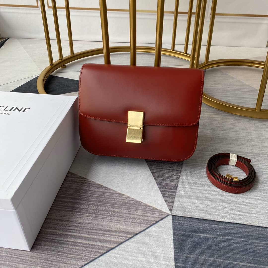 Ce1i*e Box Bag Dupe Teen Classic Box Replica Bag