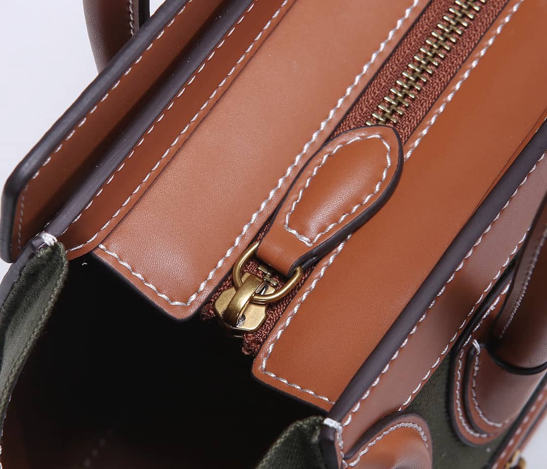 Ce1i*e Dupe Luggage Nano Shopper Replica Handbag
