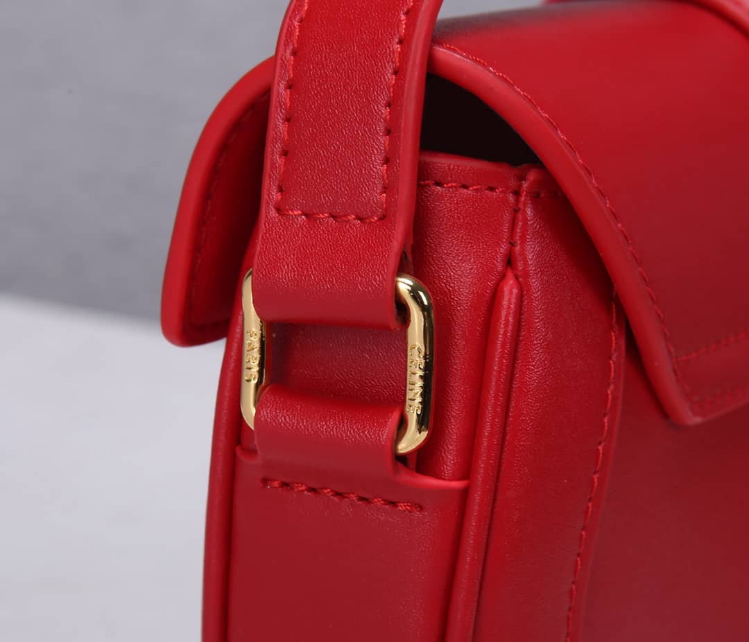 Ce1i*e Small Besace 16 Cowhide Replica Saddle Bag