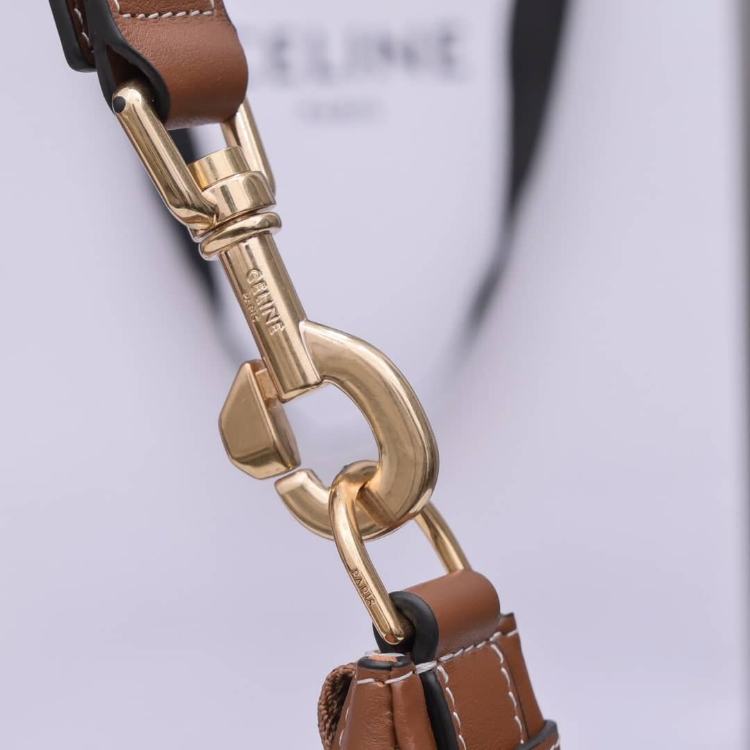 Ce1i*e Ava Calfskin Hobo Replica Bag