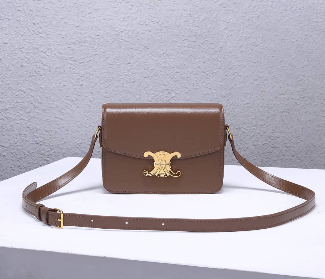Ce1i*e Dupe Triomphe Micro Luggage 18.5CM Replica Bag