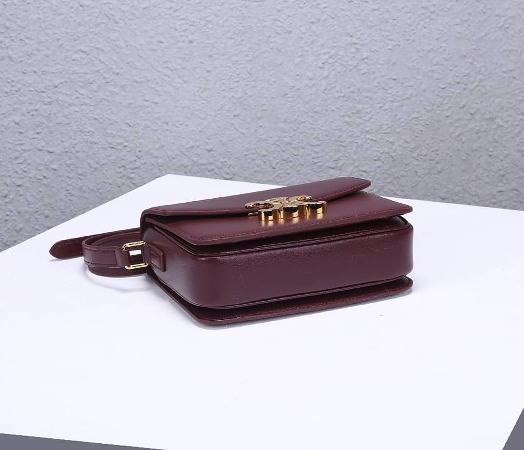 Ce1i*e Dupe Triomphe Micro Luggage 18.5CM Replica Bag