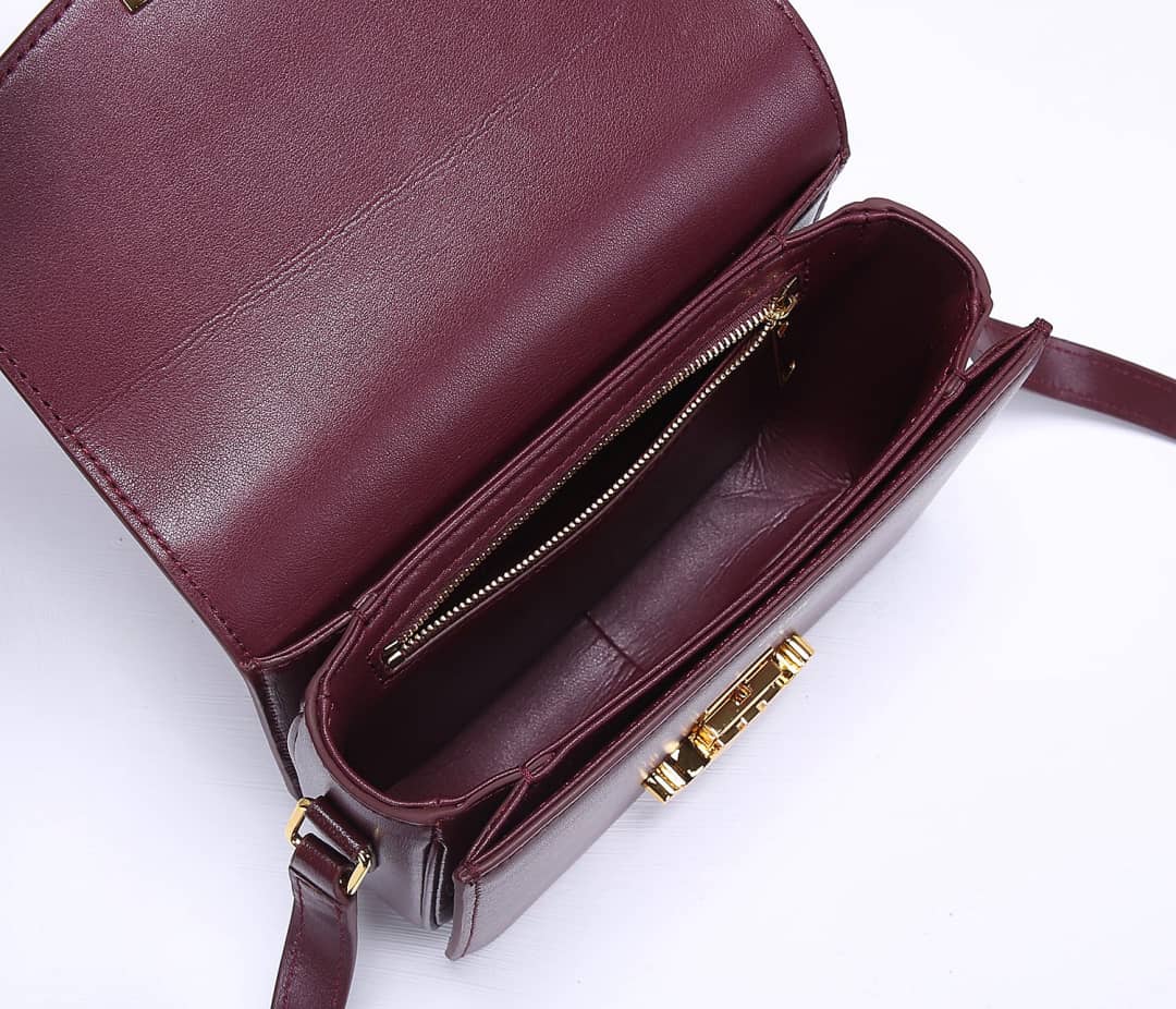Ce1i*e Dupe Triomphe Micro Luggage 18.5CM Replica Bag